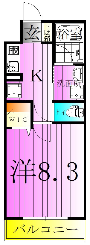 メゾン北綾瀬 間取り図