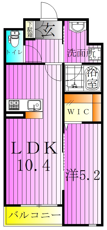 メゾン北綾瀬 間取り図