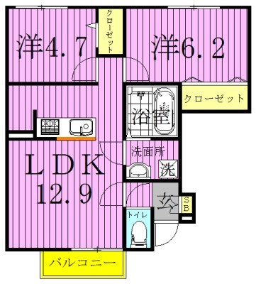 アネックス2 間取り図
