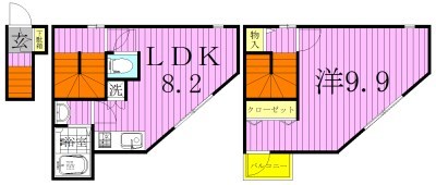レベアス北千住 間取り