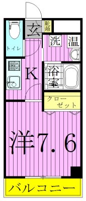 Ｌａ　ｆｅｌｉｃｉｔａ（ラ・フェリチタ）  間取り図