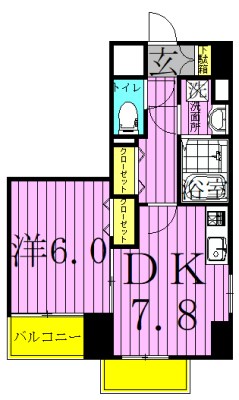 コーラル　グラン 間取り図