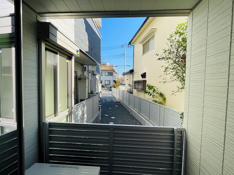 ルリアン谷中 ベランダ