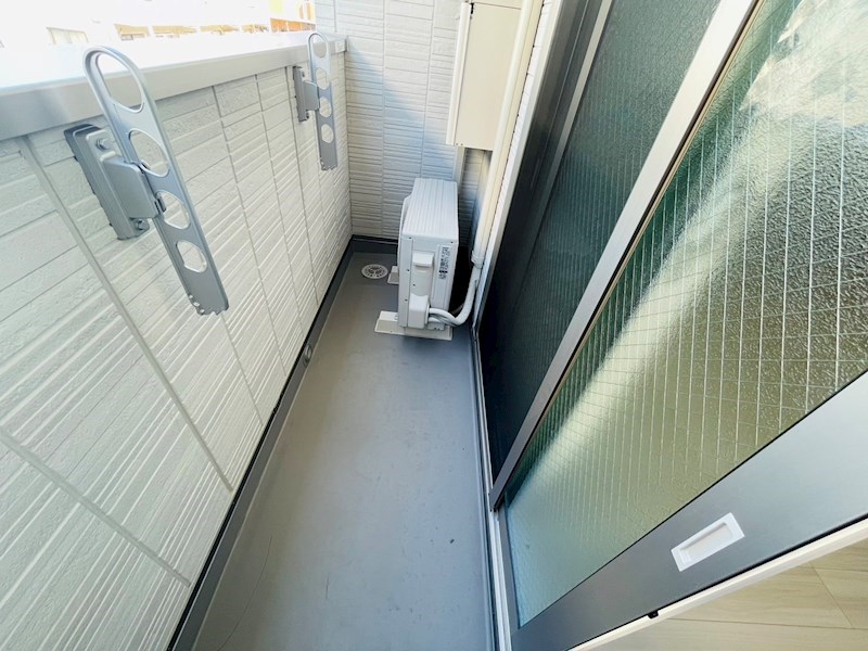 ルリアン谷中 ベランダ