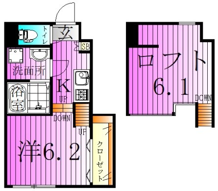 ソワイユ　ガーデン 間取り図