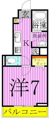リブリ・サンビレッジ 間取り図
