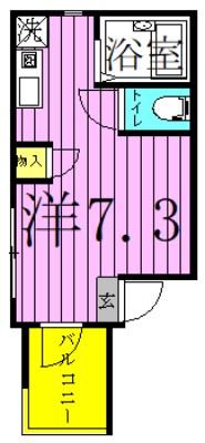 ＭＥＬＤＩＡ梅田Ａ 間取り図