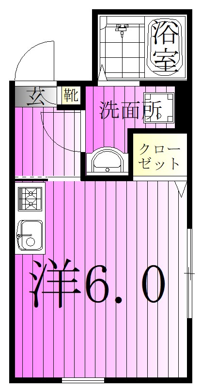 六町Live! 間取り図