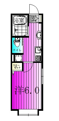 Bernhard SHINMATSUDO ～ベルンハルト新松戸～ 207号室 間取り