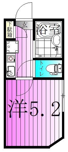 サザンロード北千住 間取り図