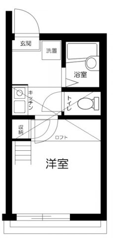 サザンロード北千住 間取り図