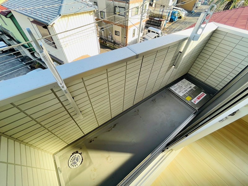 ルリアン加賀 ベランダ