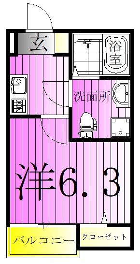 MQuarto青井 間取り図