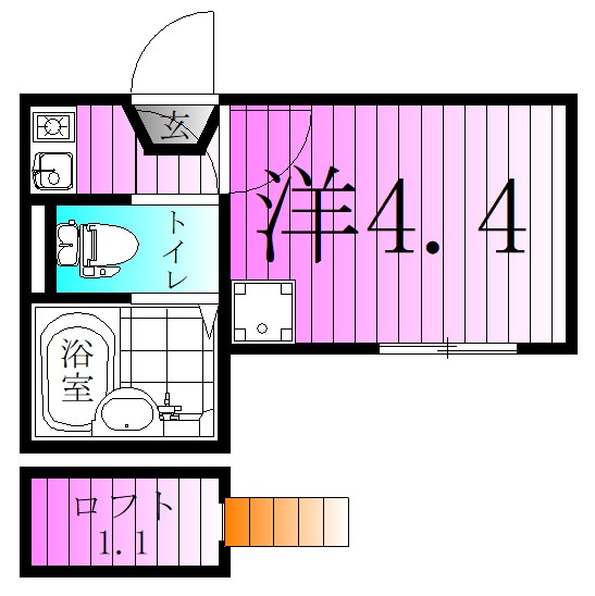 グランツハイム青井 間取り図