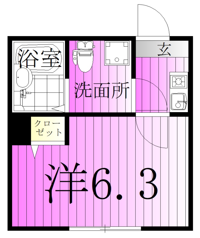 イルトラッツォ梅島 間取り図