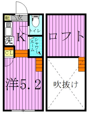 フォルテ北千住 間取り図