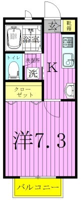 Ｆｉｆｔｈ　Ａｖｅｎｕｅ 間取り図