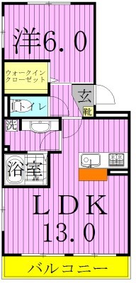 シトロンフレア２ 間取り図