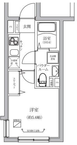 ラフィスタ亀有Ⅱ 間取り図