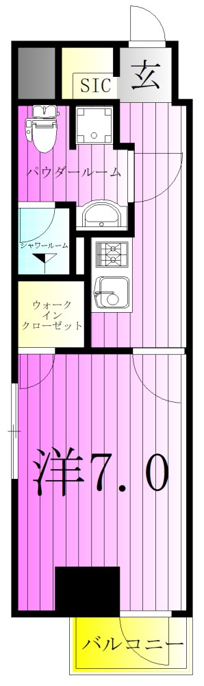 CITY CREATION 千住柳町 間取り
