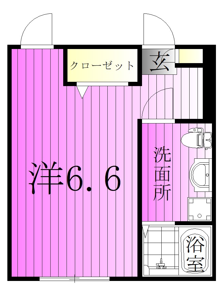 アイリス堀切 間取り図