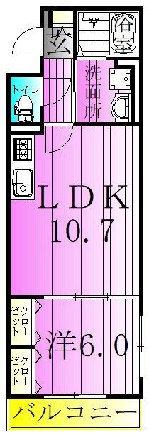 エリゼ綾瀬 間取り図