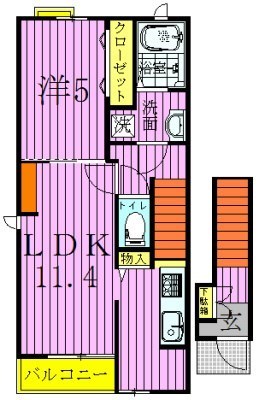 サン・アマルフィ 間取り図