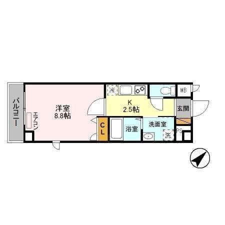 おおたかの森グラナリー 501号室 間取り