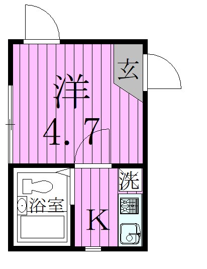 サファイア北千住 間取り図