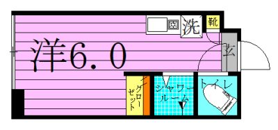 Glanz綾瀬 間取り図