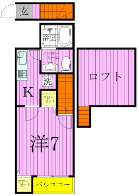 Ｃａｍｅｌ西新井 間取り図