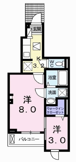 ハレレア59 間取り図