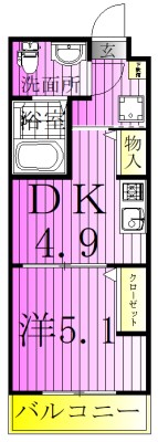 GRANPASEO舎人 間取り図