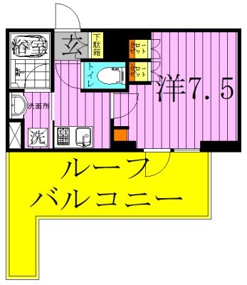 ジュイールパルフェ西新井 間取り図