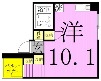 Ａｍａｘ梅島 間取り図