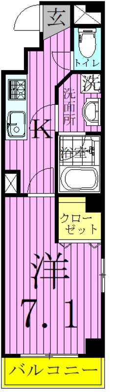 グレース桜木 間取り図