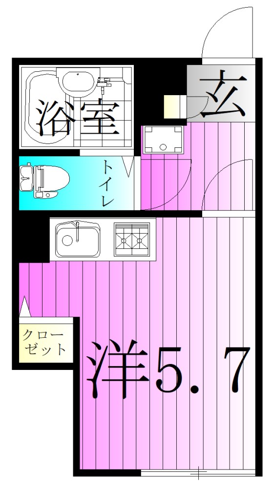 イクシオ　トウカイ 間取り図