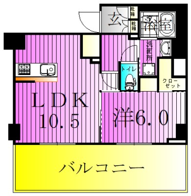 ＤＩＰＳ北千住  間取り図
