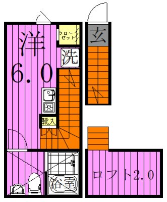 アルページュ八潮 間取り図