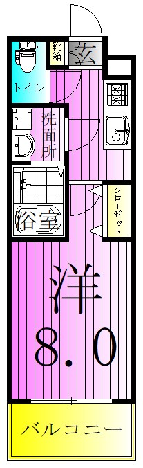 アーバンパーク梅島 間取り図