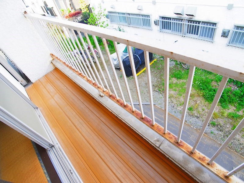 中台グリーンテラスＡ ベランダ
