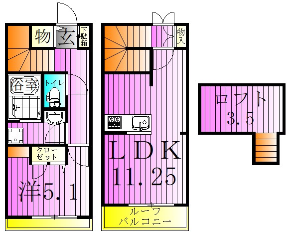 カーサ　セレステ 間取り図
