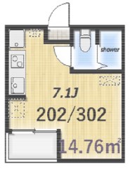 Maison　MEDALIA 間取り図