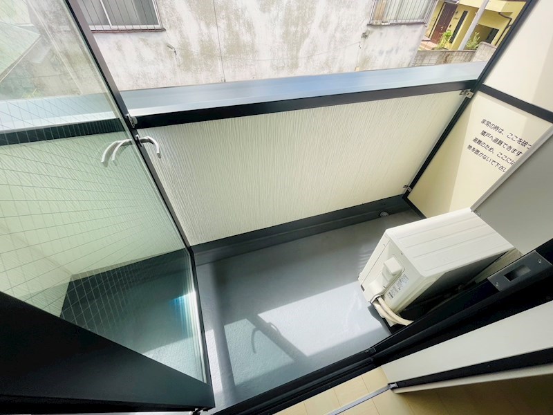 アイプログレイス西新井栄町 ベランダ