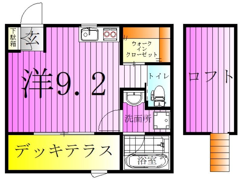 メゾン・ブラン・アネックス 間取り図