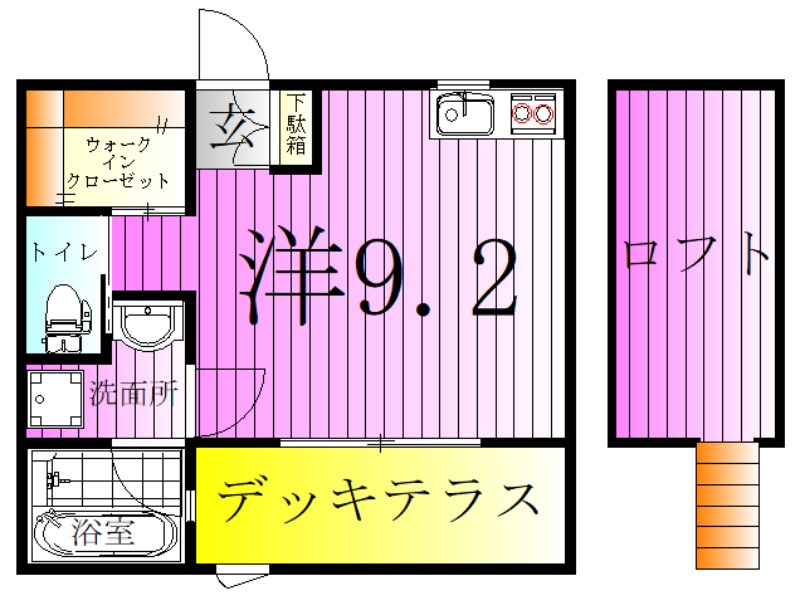 メゾン・ブラン・アネックス 間取り図
