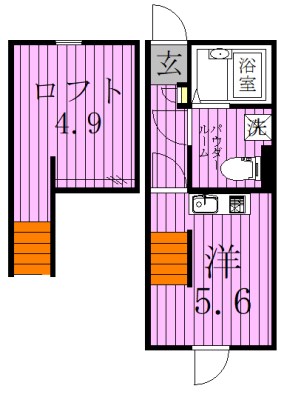 プレミアハイツ六町 間取り図