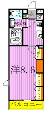 リブリ・Ｊｕｎｅ　ＨＡＰＰＩＮＥＳＳ 間取り図