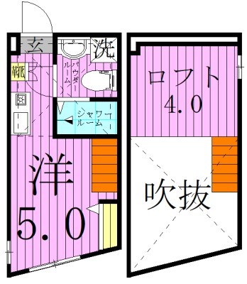グランドソレーユ西新井 間取り図