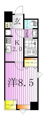 ミモザ 間取り図